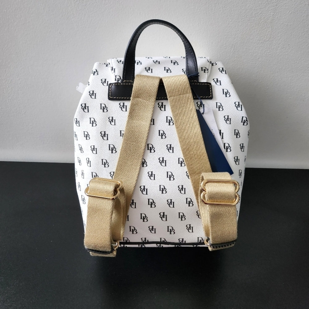 Rare DB White Gretta Monogram Backpack - Picture 16 of 16